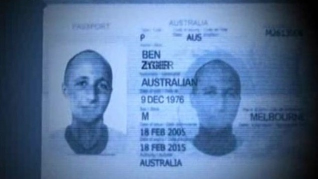 Ben Zygier's Australian Passport