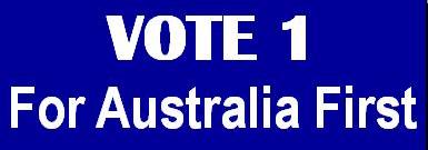 Vote 1 Australia First