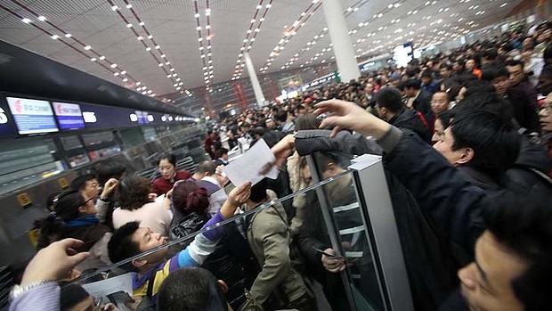 Beijing Airport Passengers