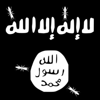 ISIL Termite Eaten Flag