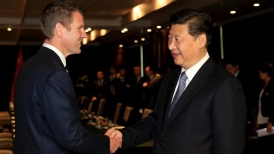 Mike Baird meets Chinese Communist Party dictator Xi Jinping