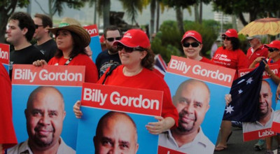 Labor Candidate for Cook, Billy Gordon