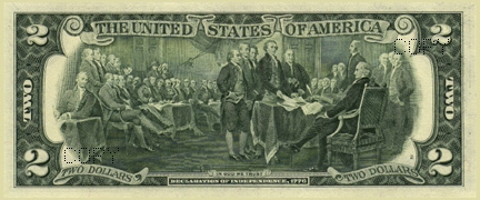 American $2 Note