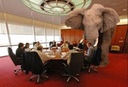 Debt Elephant in the Cabinet Room
