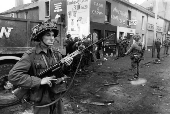 British Troops in Belfast