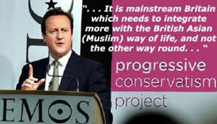David Cameron pro-Islamic