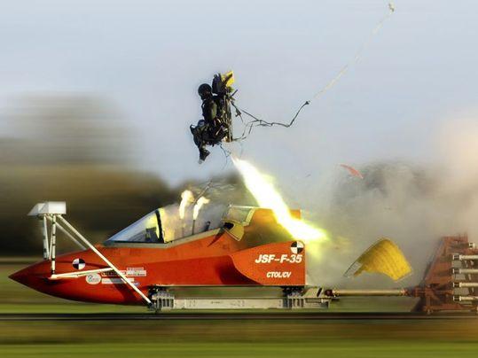 F-35 ejector seat testing
