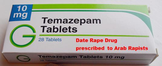 Temazepam date rape drug