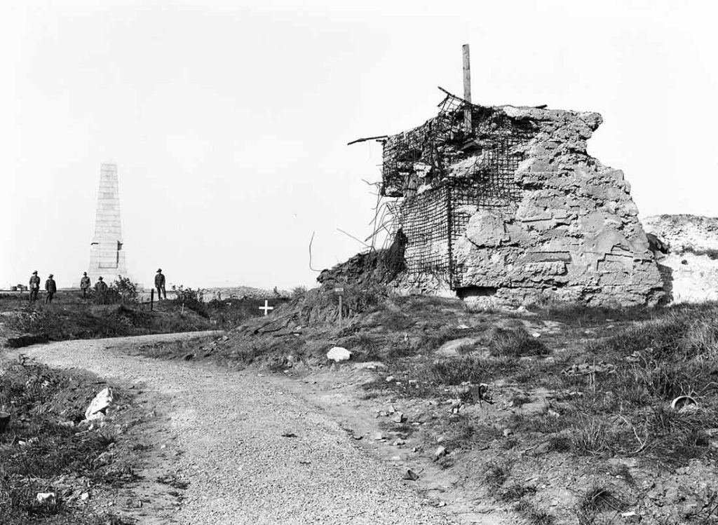 Pozieres Windmill bombed again